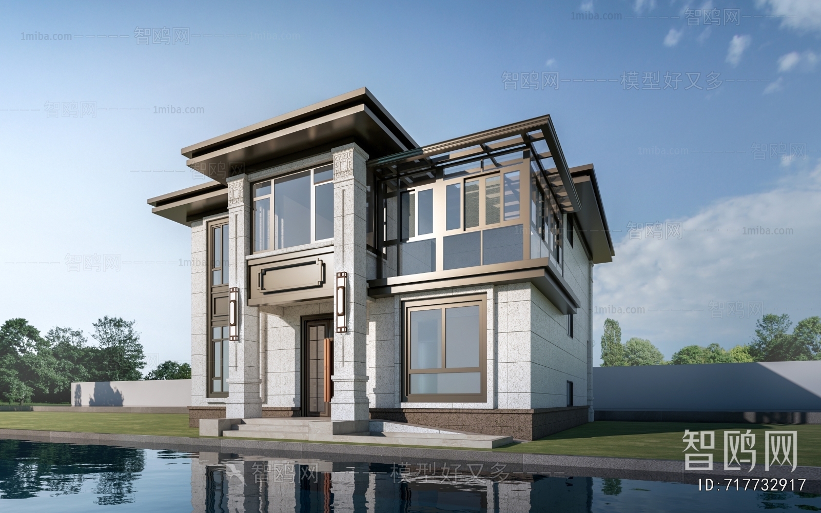 Simple European Style Detached Villa