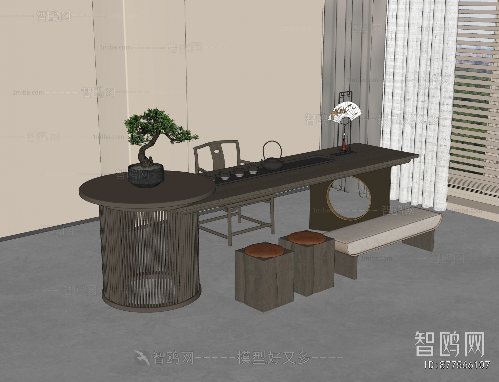 New Chinese Style Tea Tables And Chairs