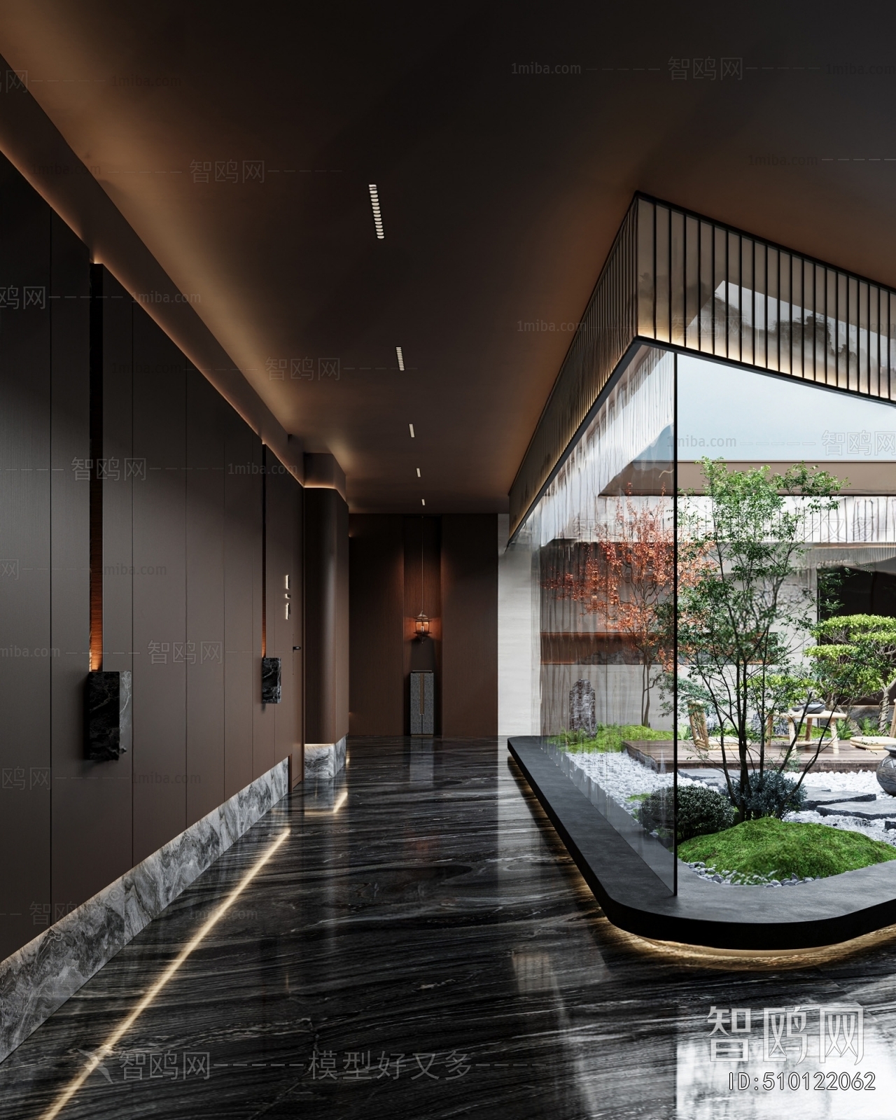 New Chinese Style Corridor