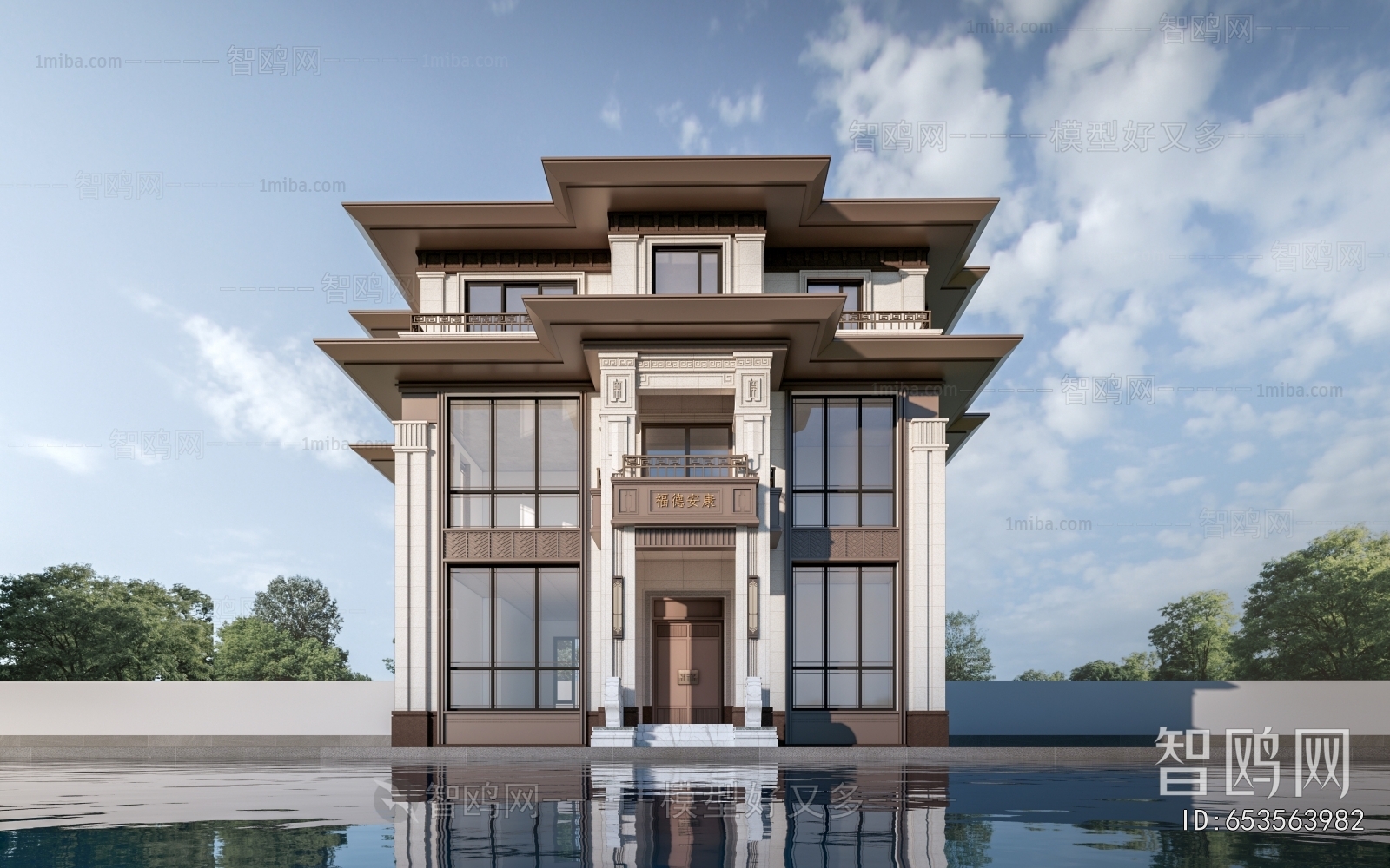 New Chinese Style Detached Villa