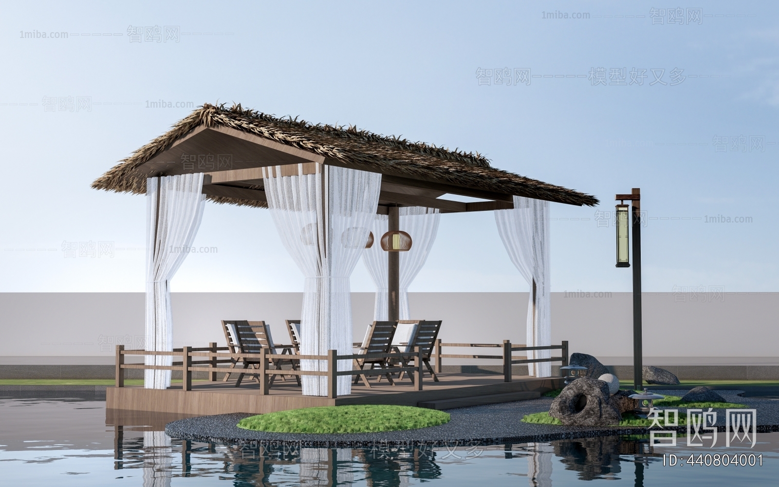 New Chinese Style Pavilion