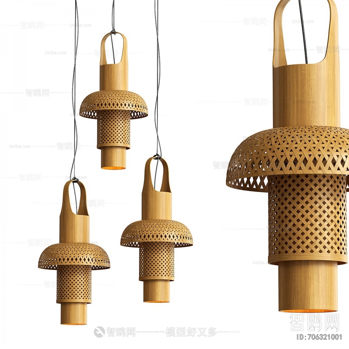 Wabi-sabi Style Droplight