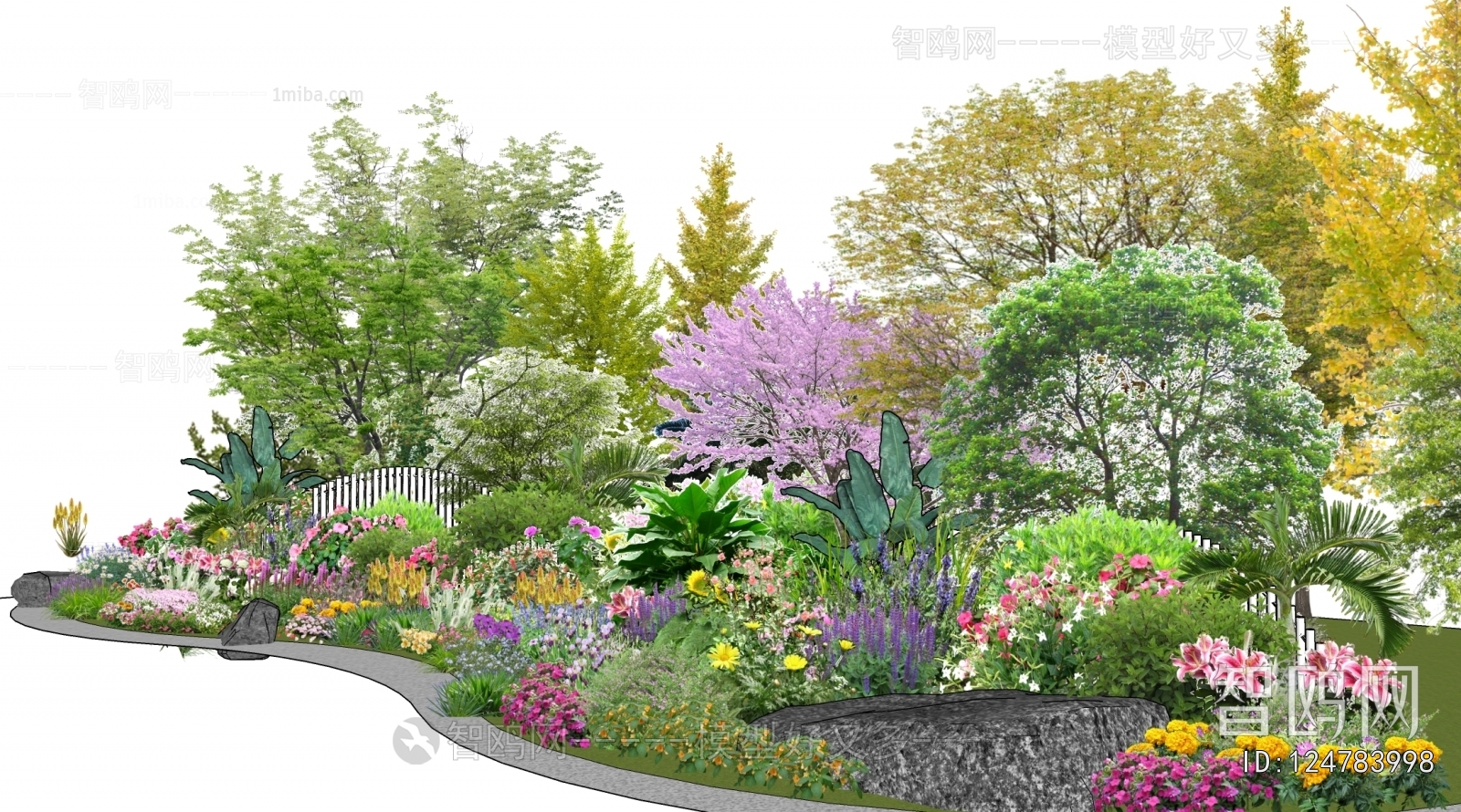 Modern Park Landscape