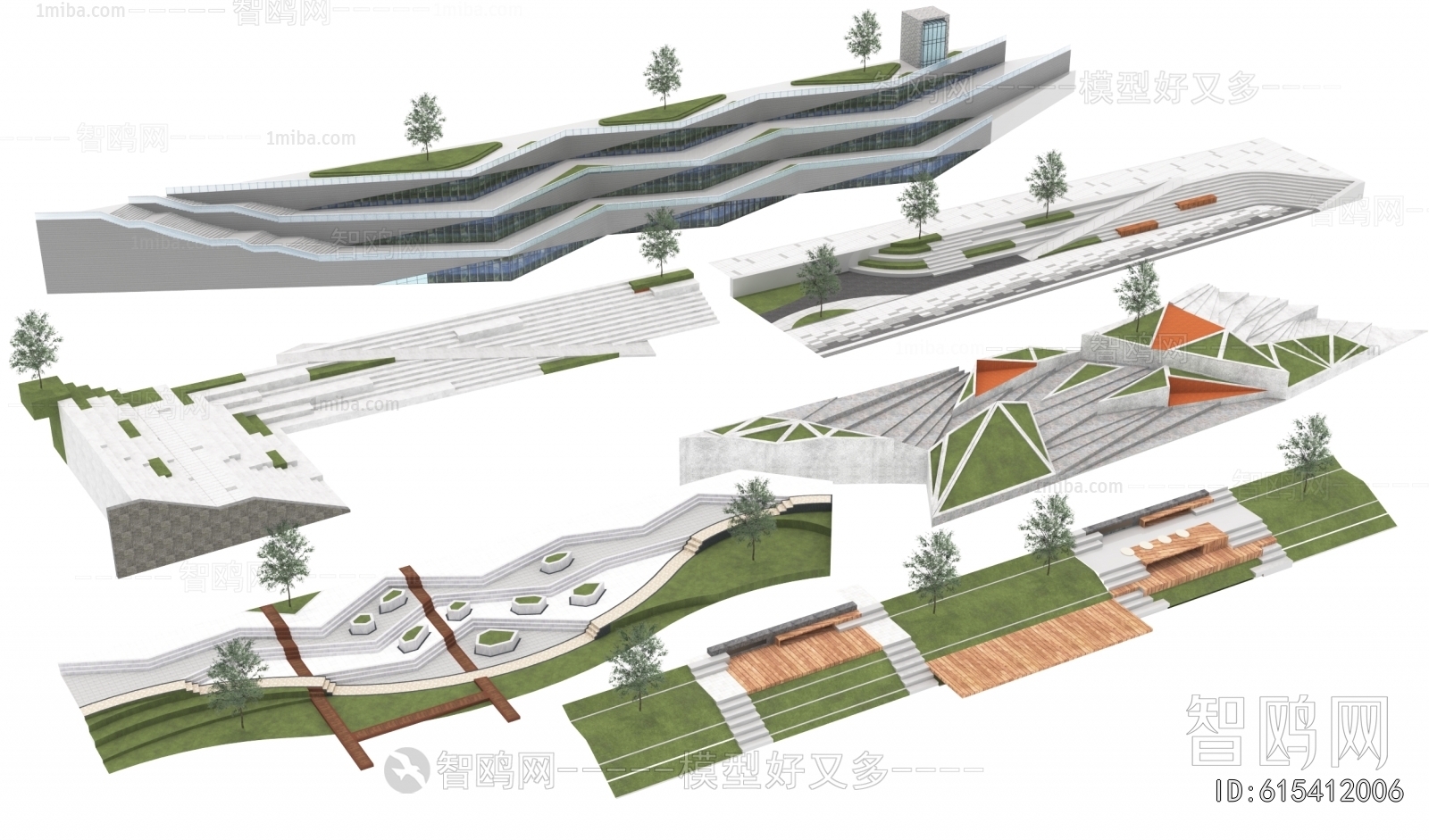 Modern Building Component