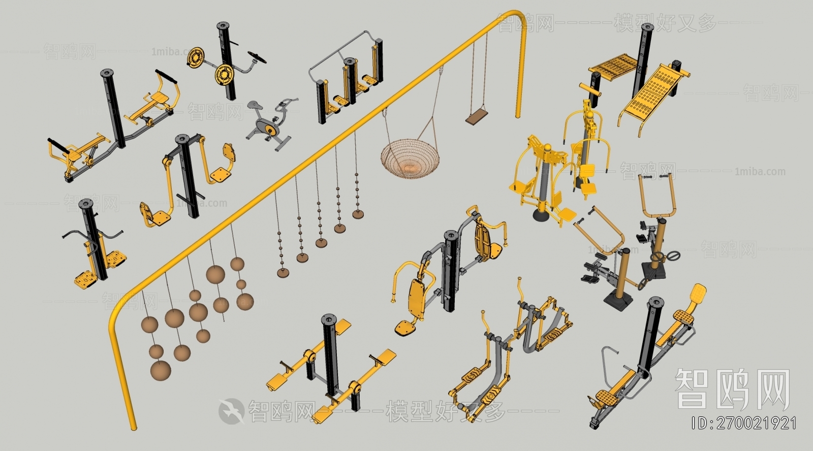 Modern Fitness Equipment