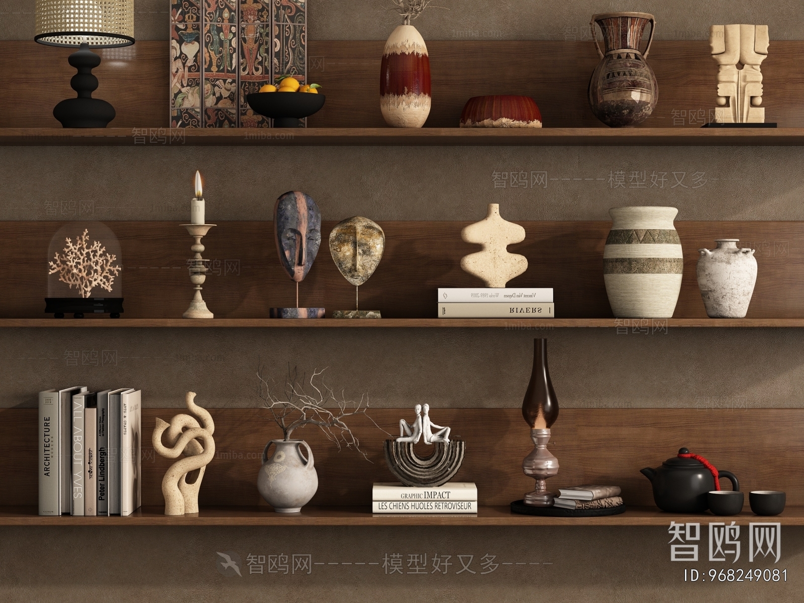 Wabi-sabi Style Decorative Set