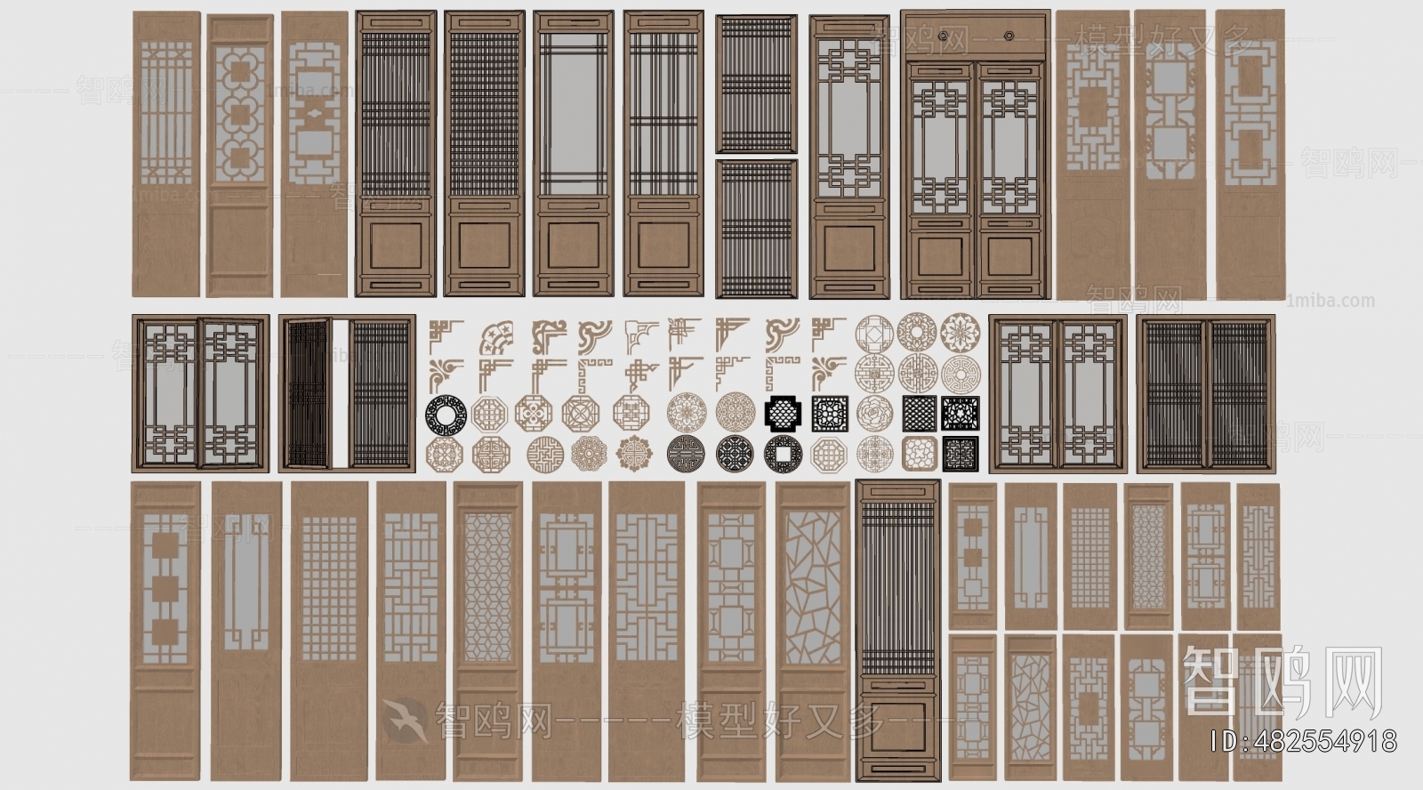 New Chinese Style Door