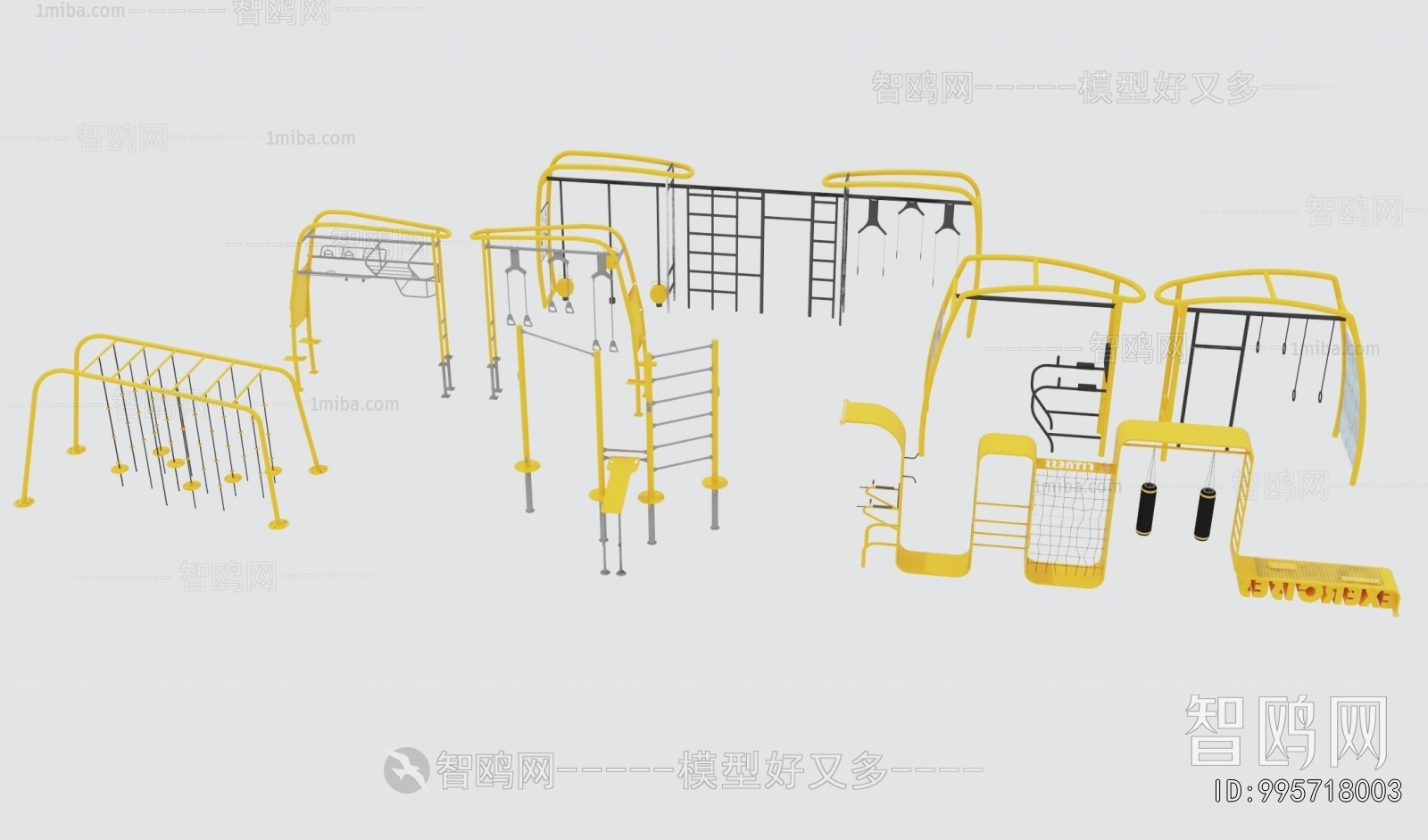 Modern Fitness Equipment