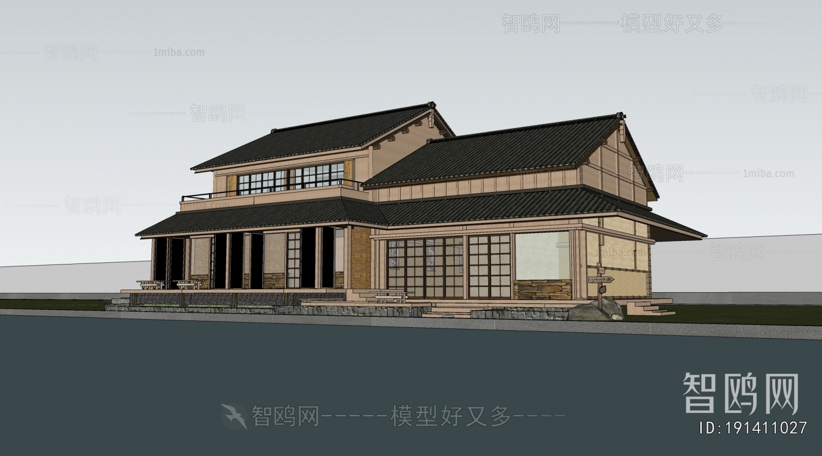 Japanese Style Building Appearance