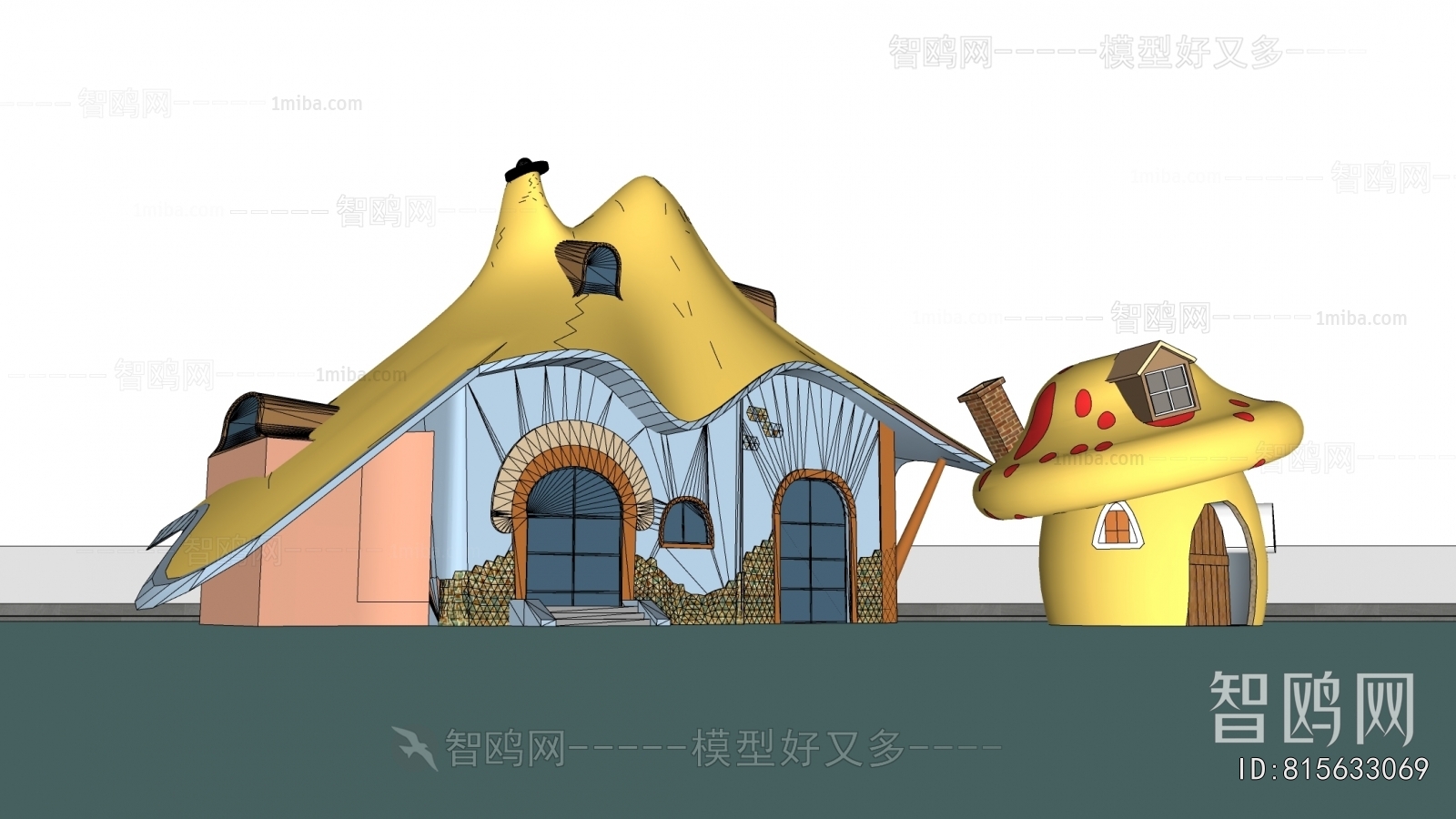 Modern Cartoon House