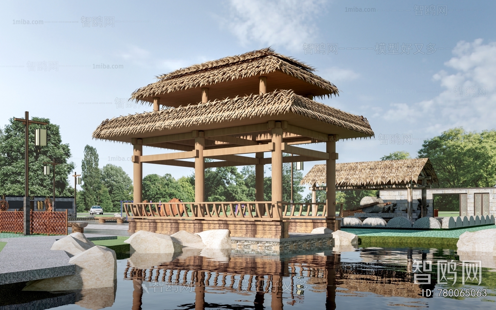 New Chinese Style Pavilion
