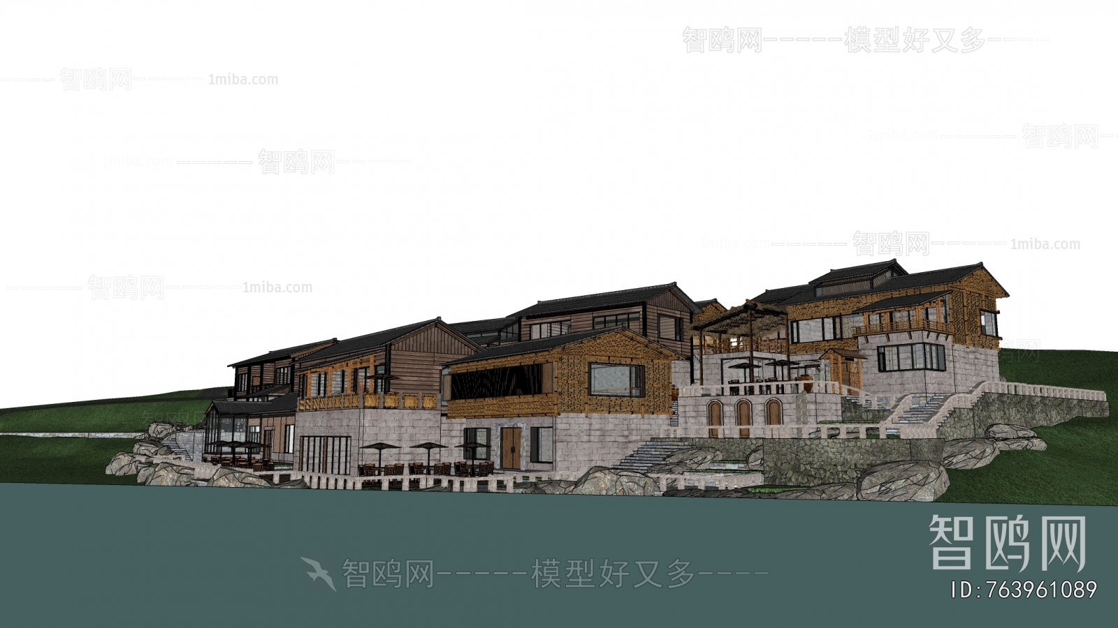 New Chinese Style Residential Building