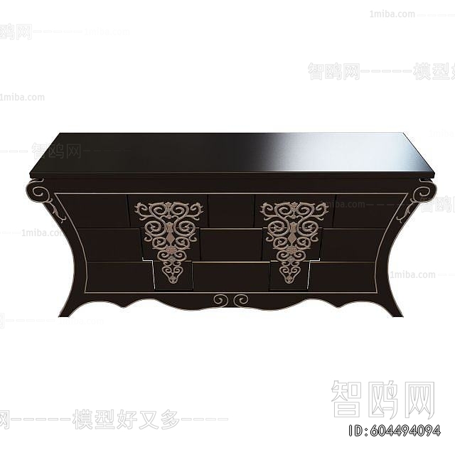 European Style Side Cabinet