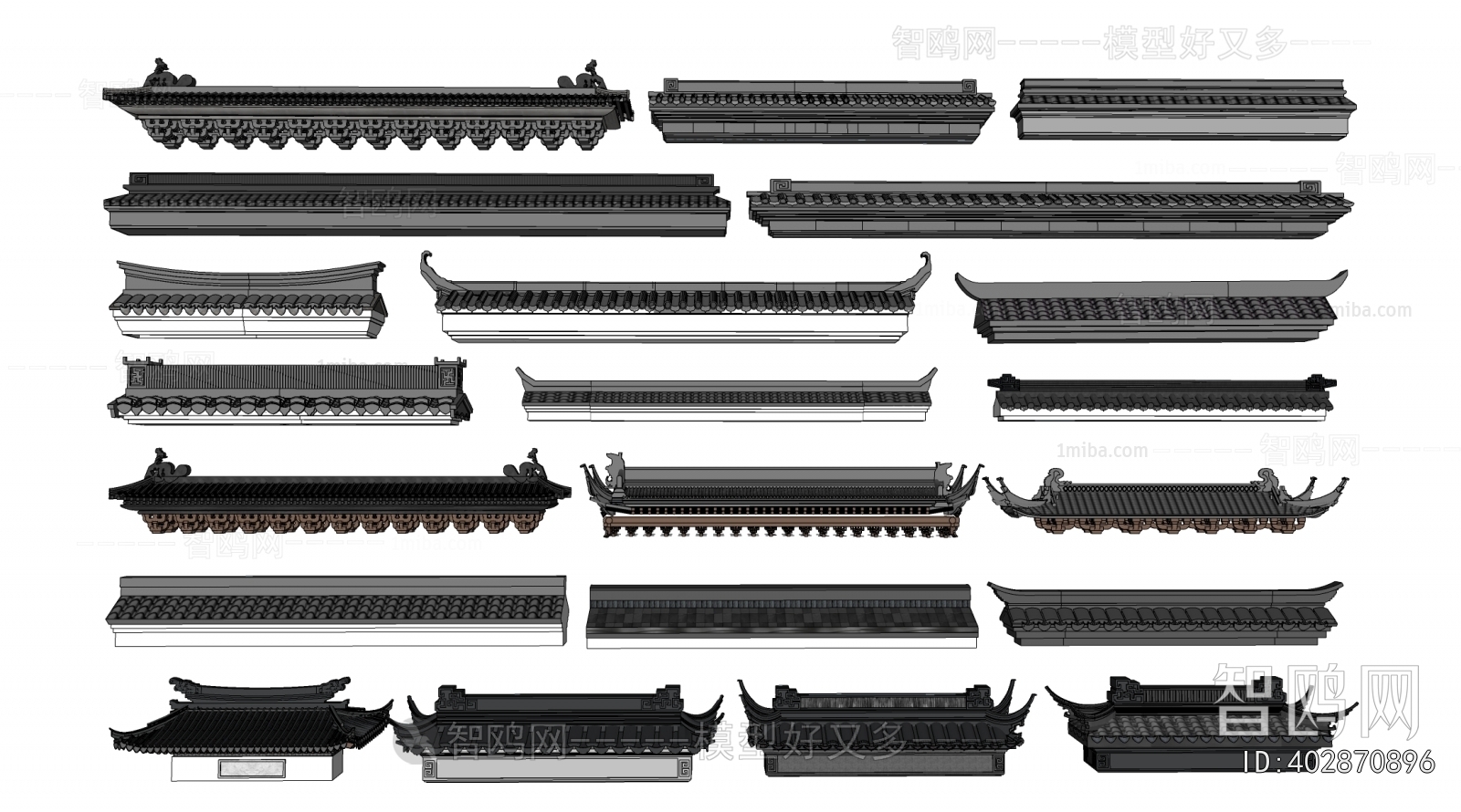 New Chinese Style Building Component