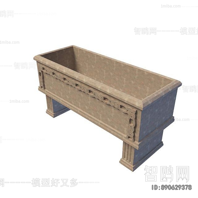 Simple European Style Garden