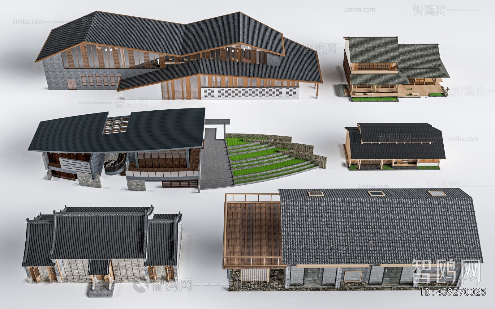 New Chinese Style Residential Building