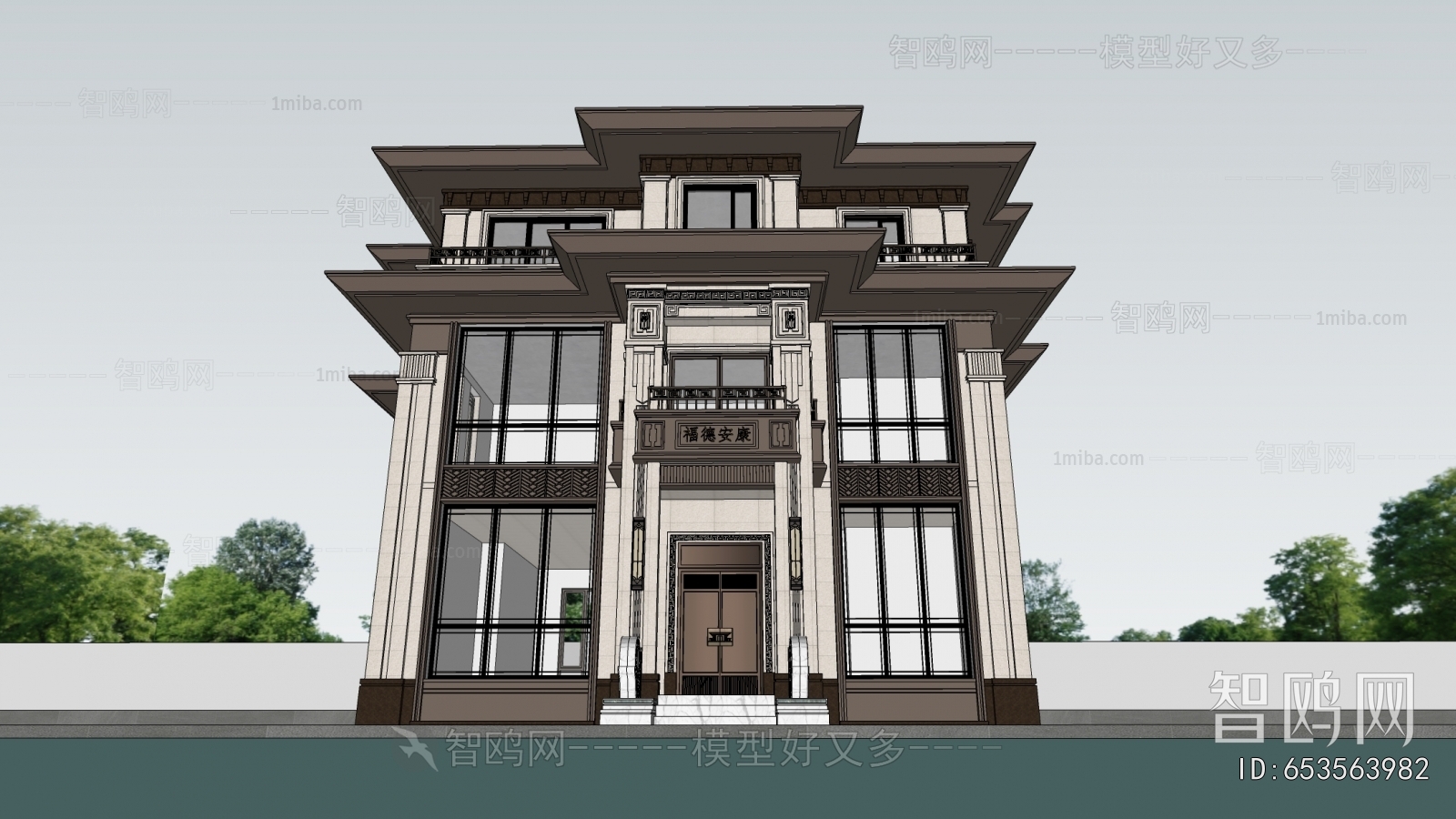 New Chinese Style Detached Villa