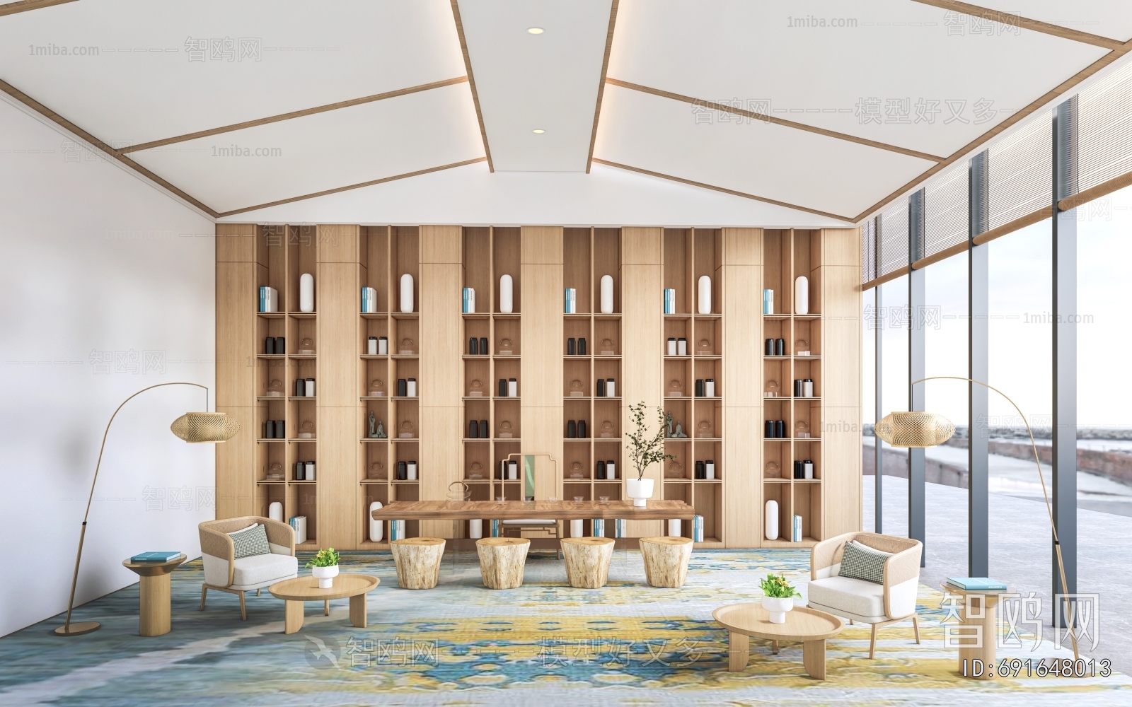 New Chinese Style Teahouse Tea House