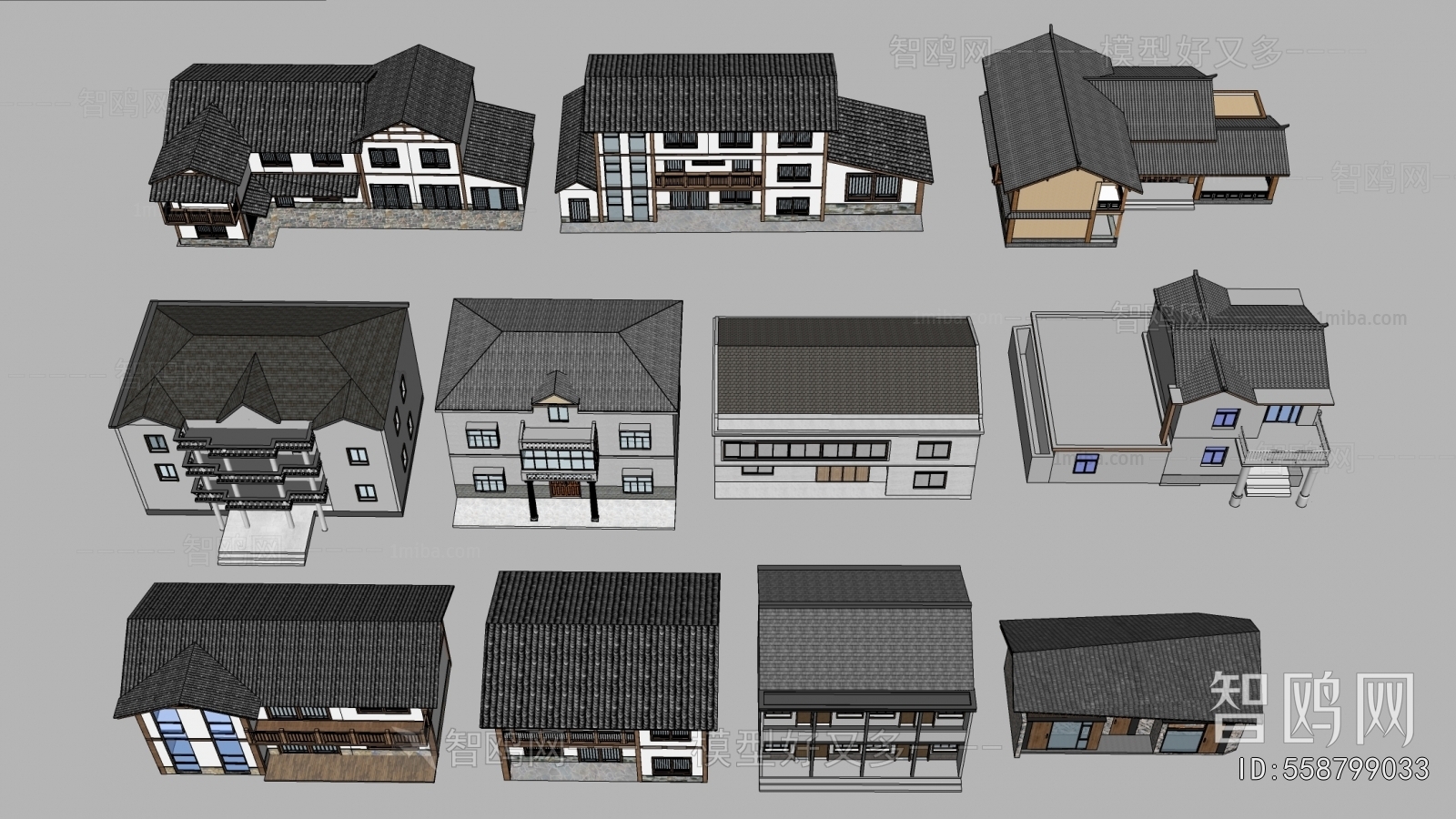 New Chinese Style Residential Building