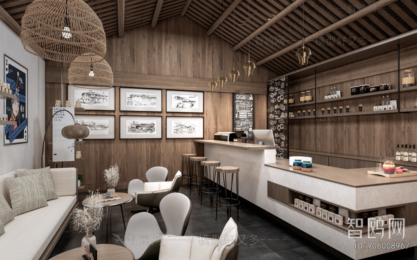 Wabi-sabi Style Cafe