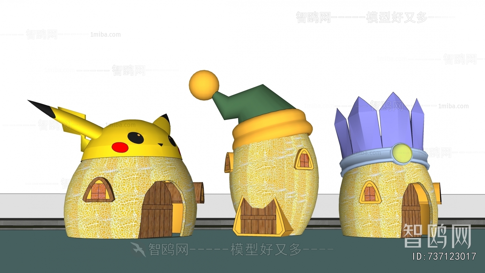 Modern Cartoon House