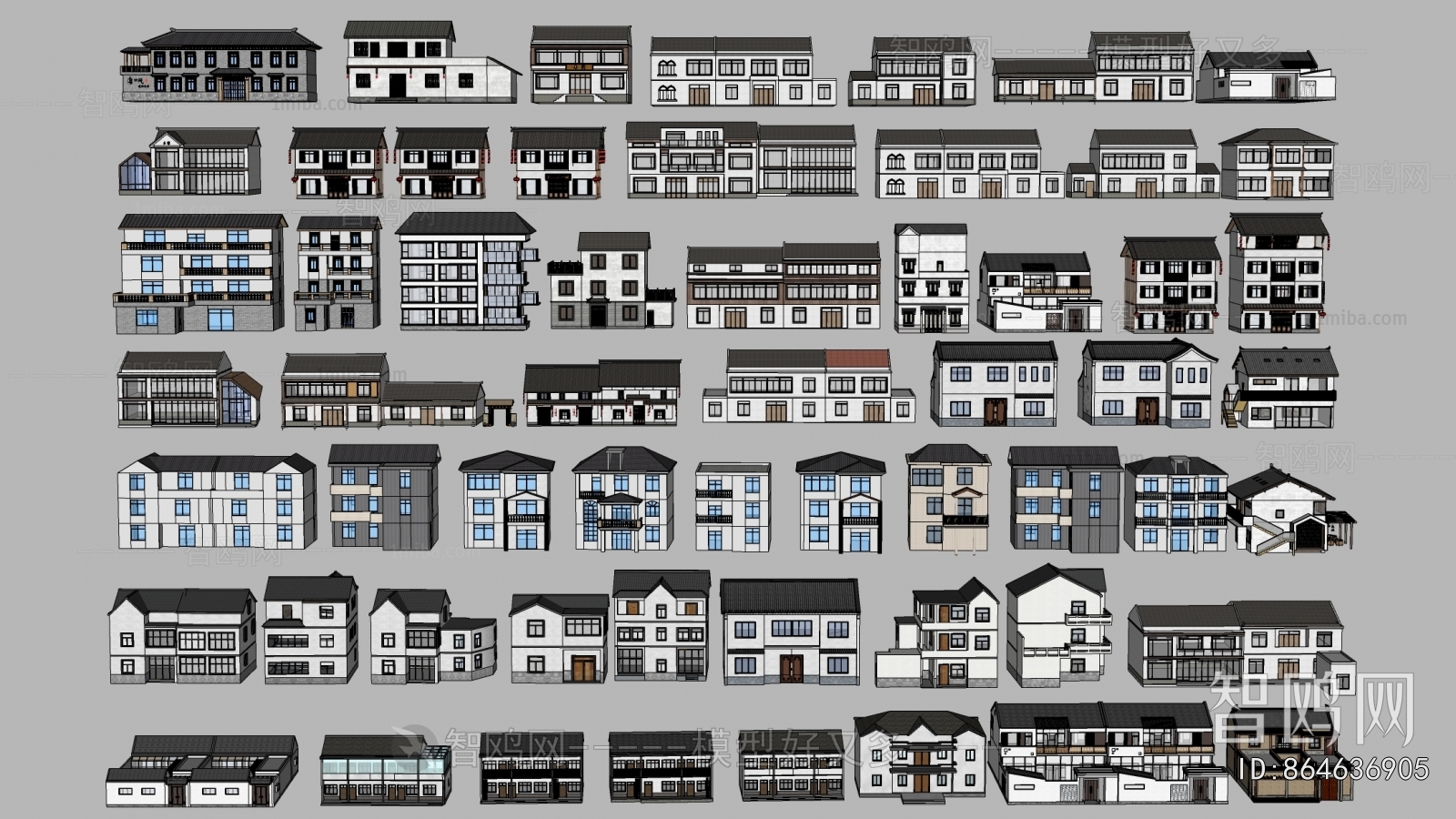 New Chinese Style Residential Building