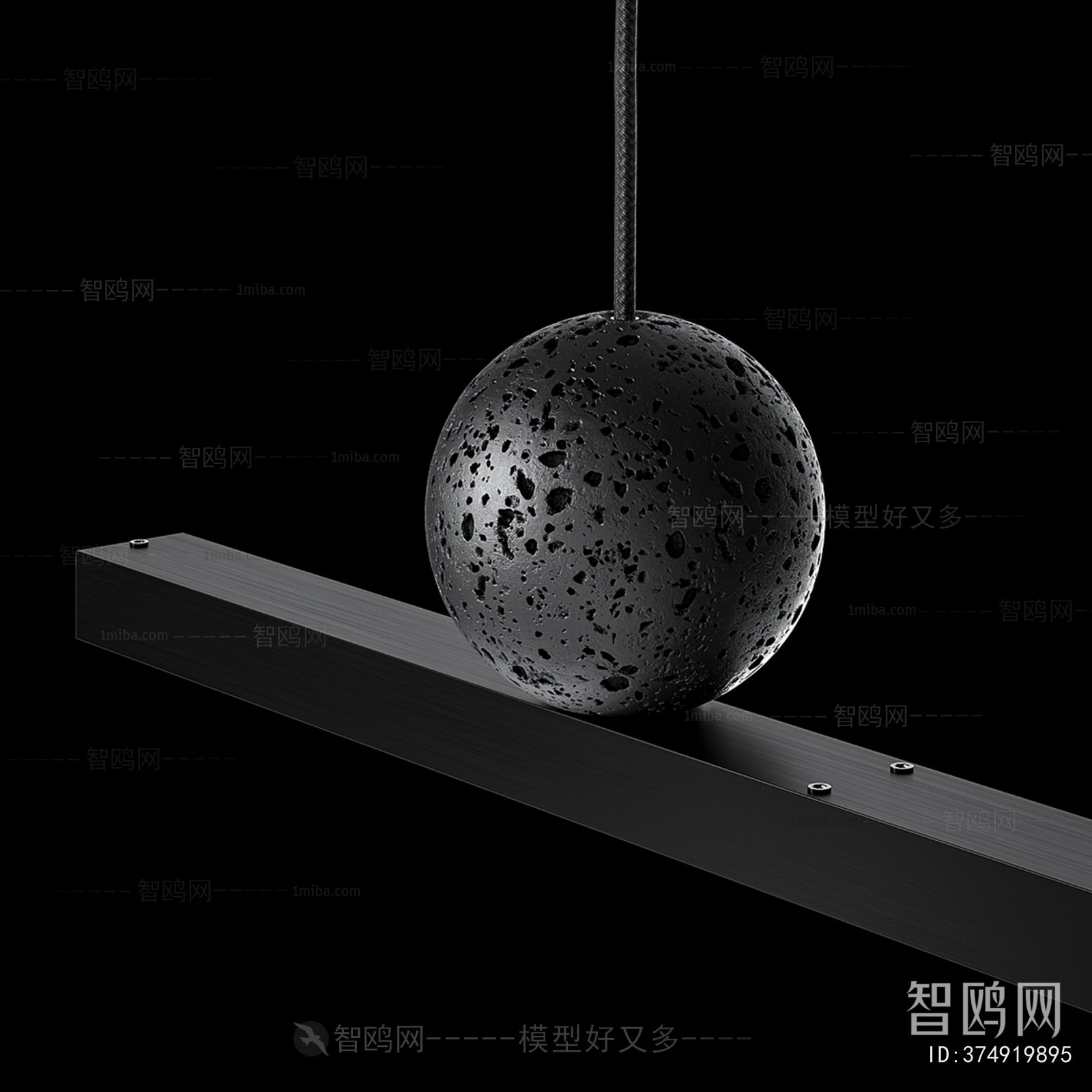 Modern Long Chandelier