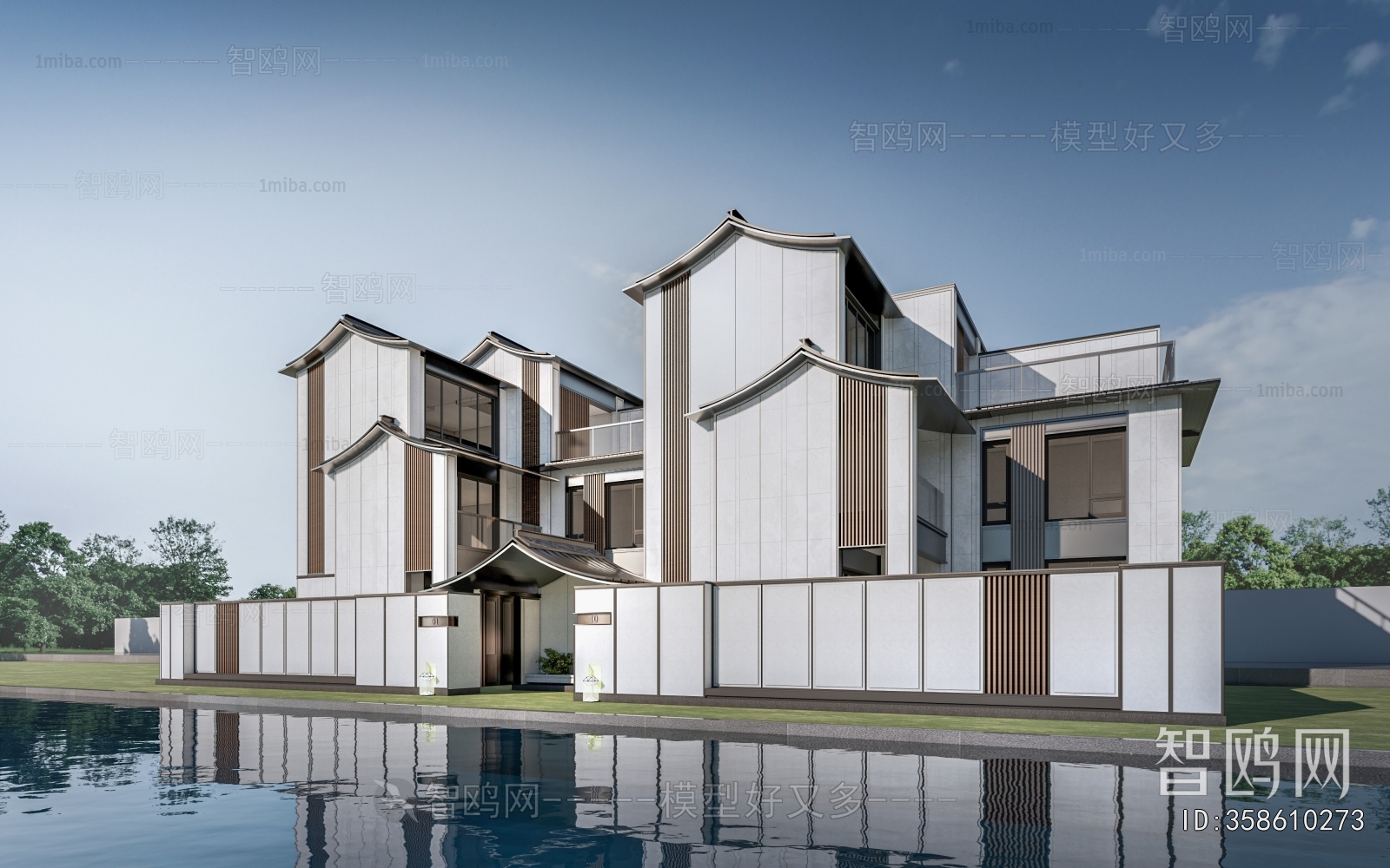 New Chinese Style Detached Villa