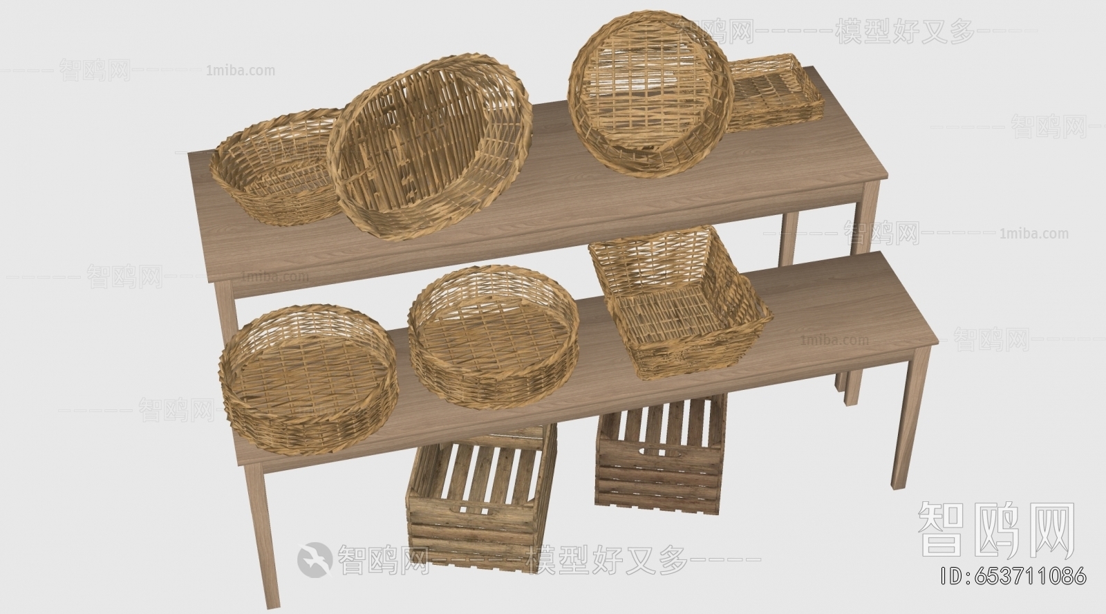 Modern Storage Basket