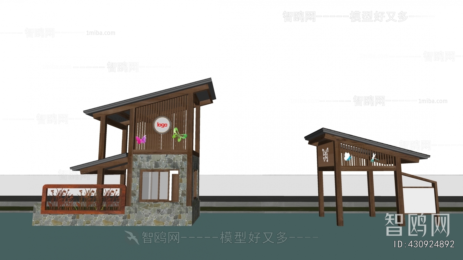 New Chinese Style Facade Element