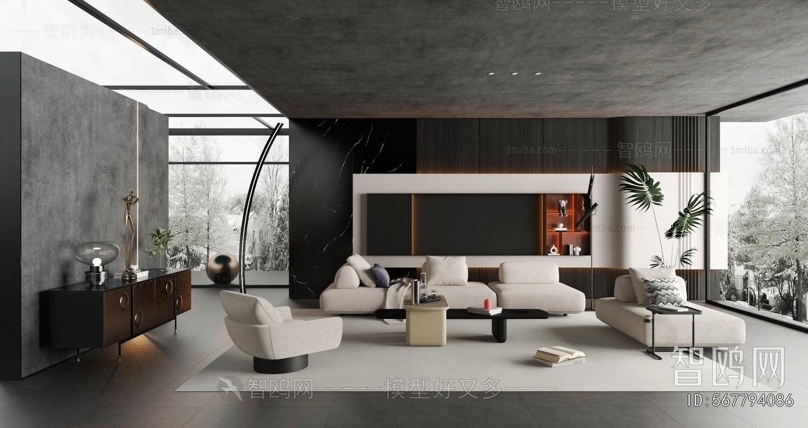 Modern A Living Room
