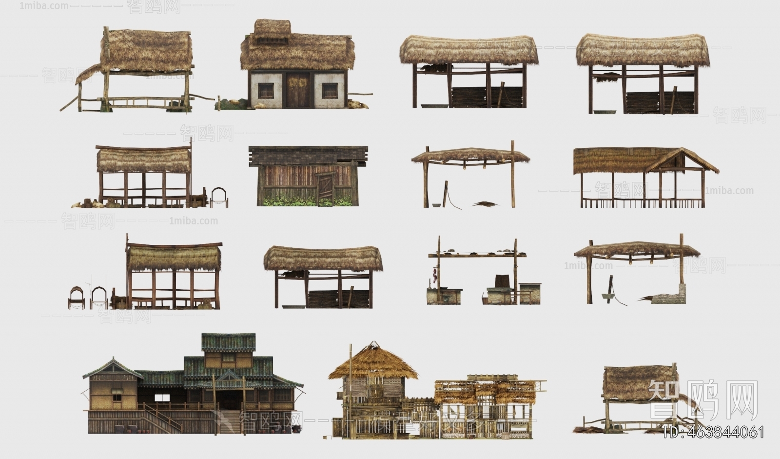 New Chinese Style Building Appearance