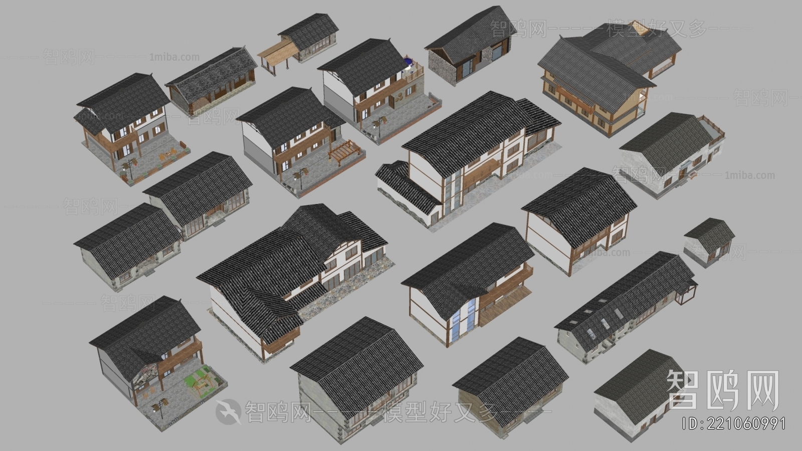 New Chinese Style Residential Building