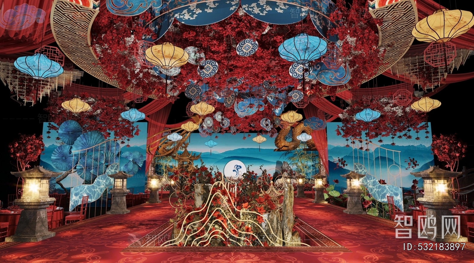 Chinese Style Banquet Hall