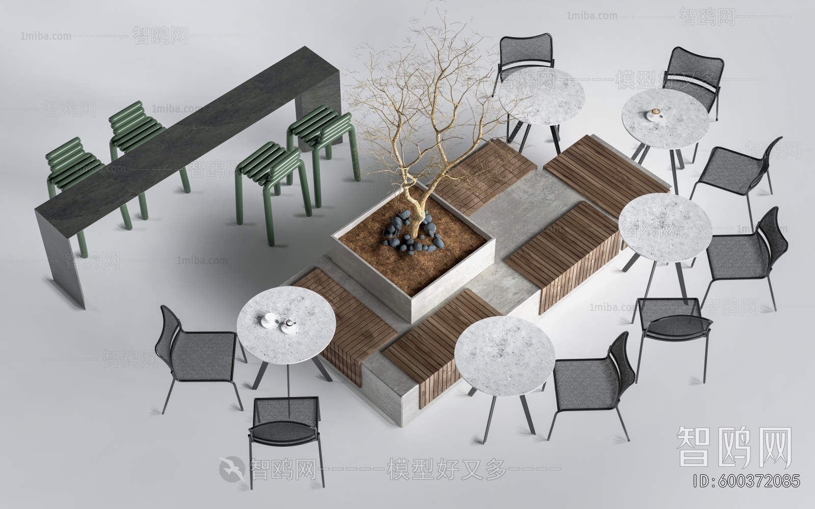 Modern Leisure Table And Chair