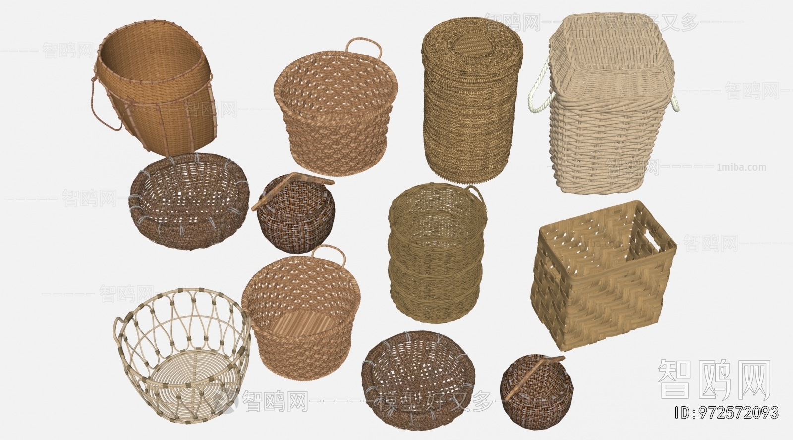 New Chinese Style Storage Basket