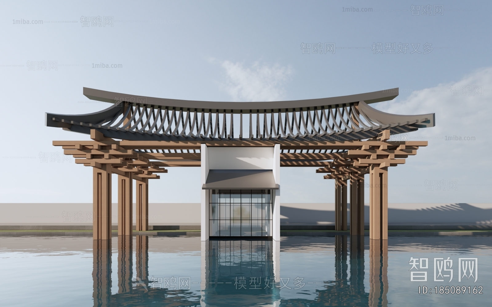 New Chinese Style Facade Element