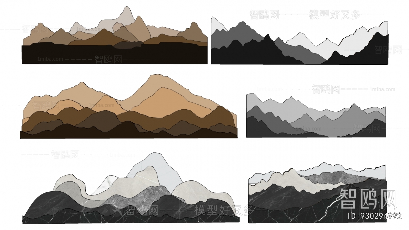 New Chinese Style TV Wall