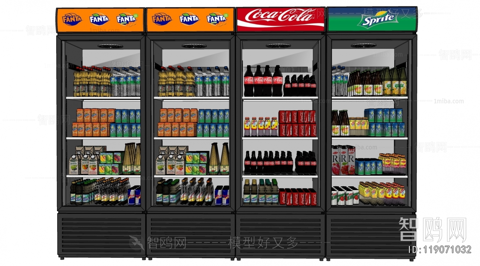 Modern Refrigerator Freezer