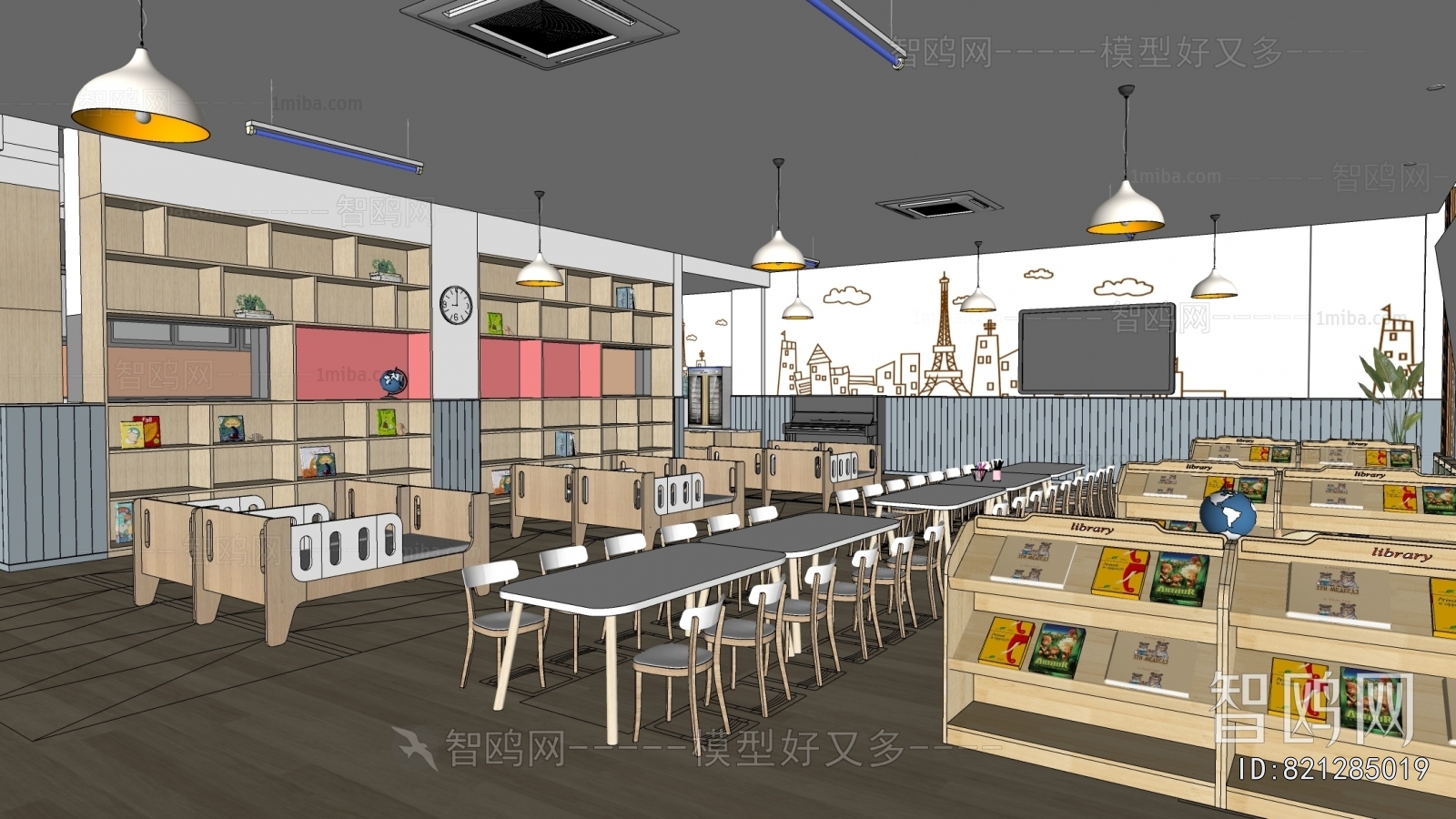 Modern Kindergarten Dormitory