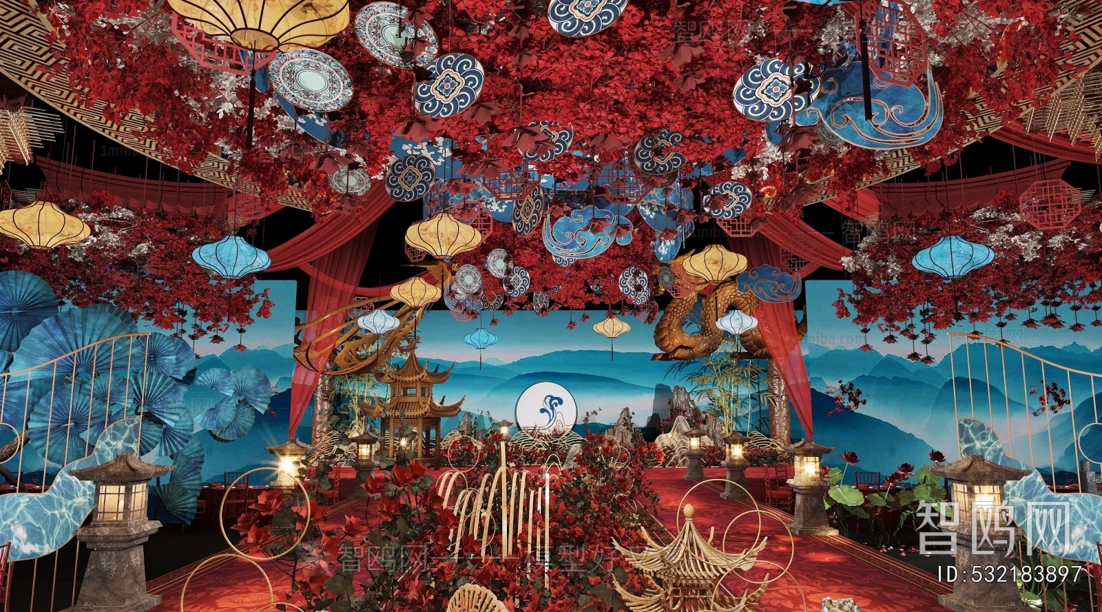 Chinese Style Banquet Hall