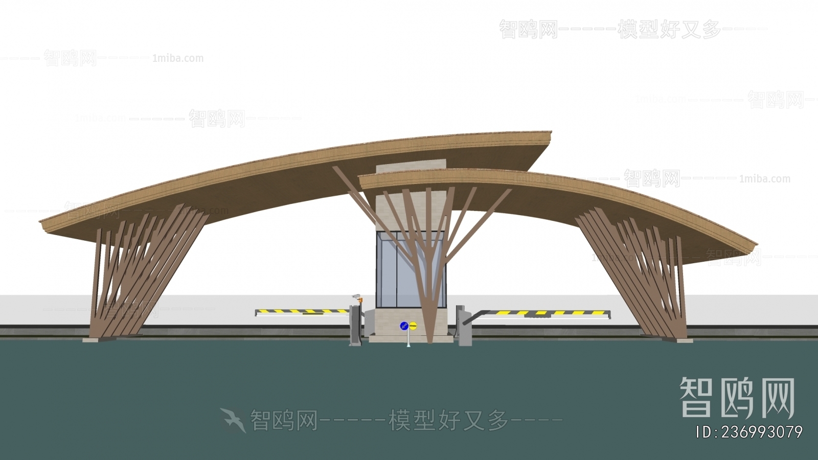 New Chinese Style Facade Element