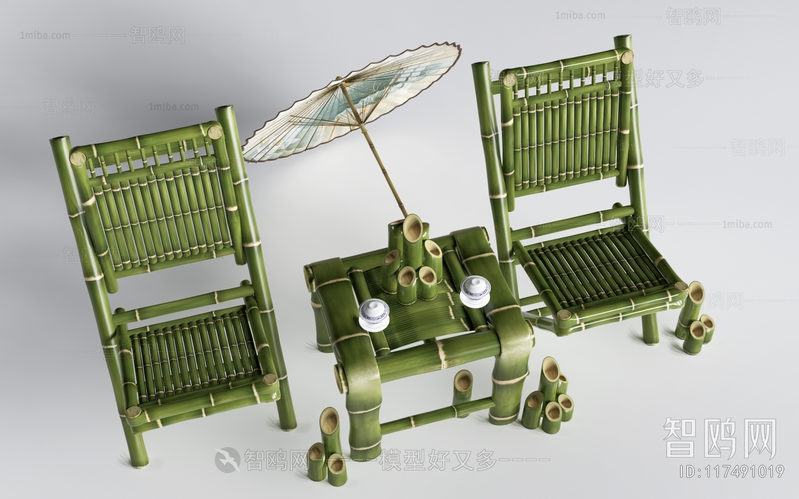 Chinese Style Leisure Table And Chair
