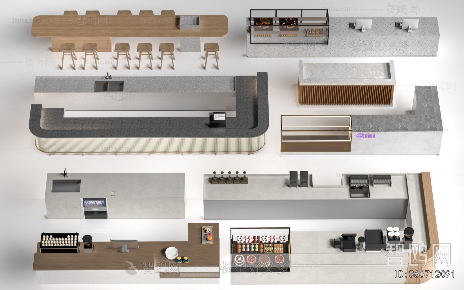 Modern Counter Bar