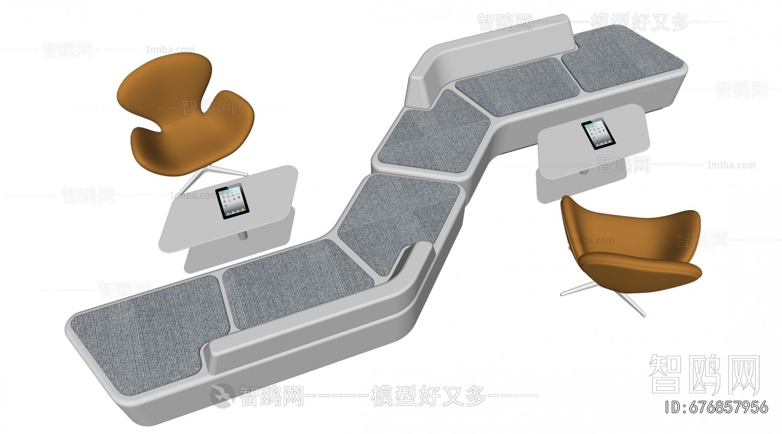 Modern Card Seat Sofa