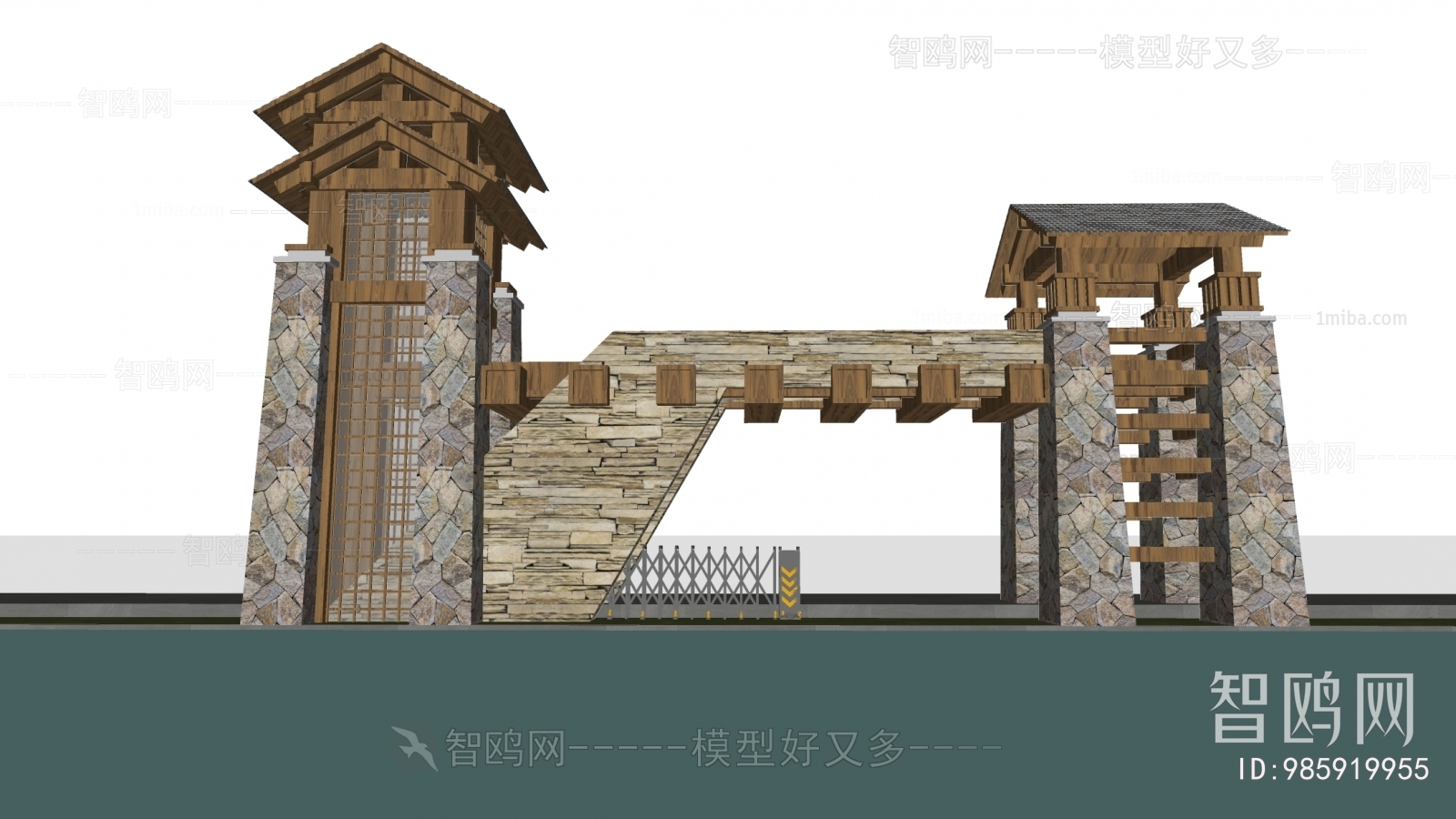 New Chinese Style Facade Element