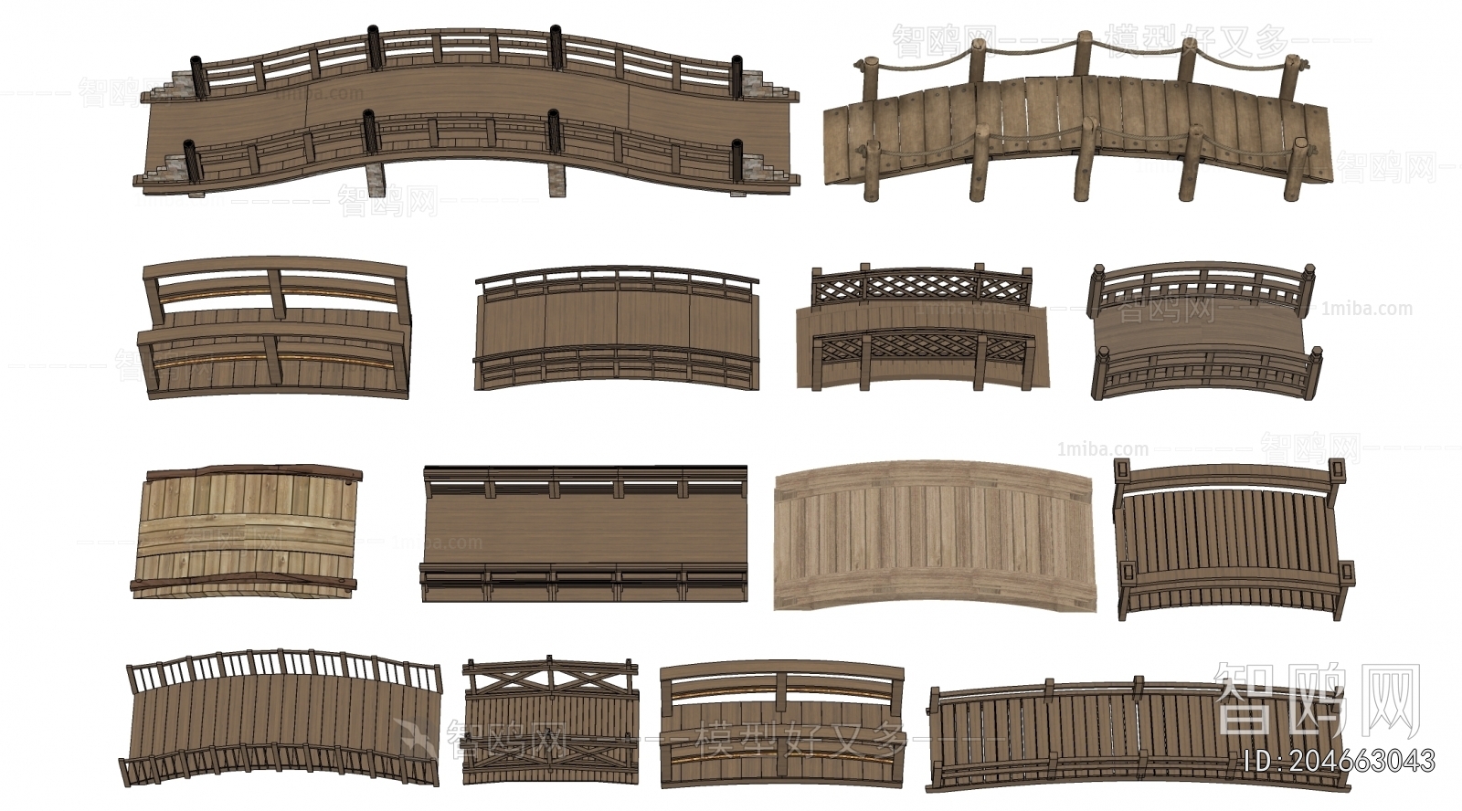 New Chinese Style Bridge