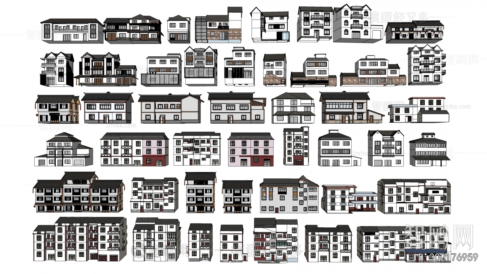 New Chinese Style Residential Building