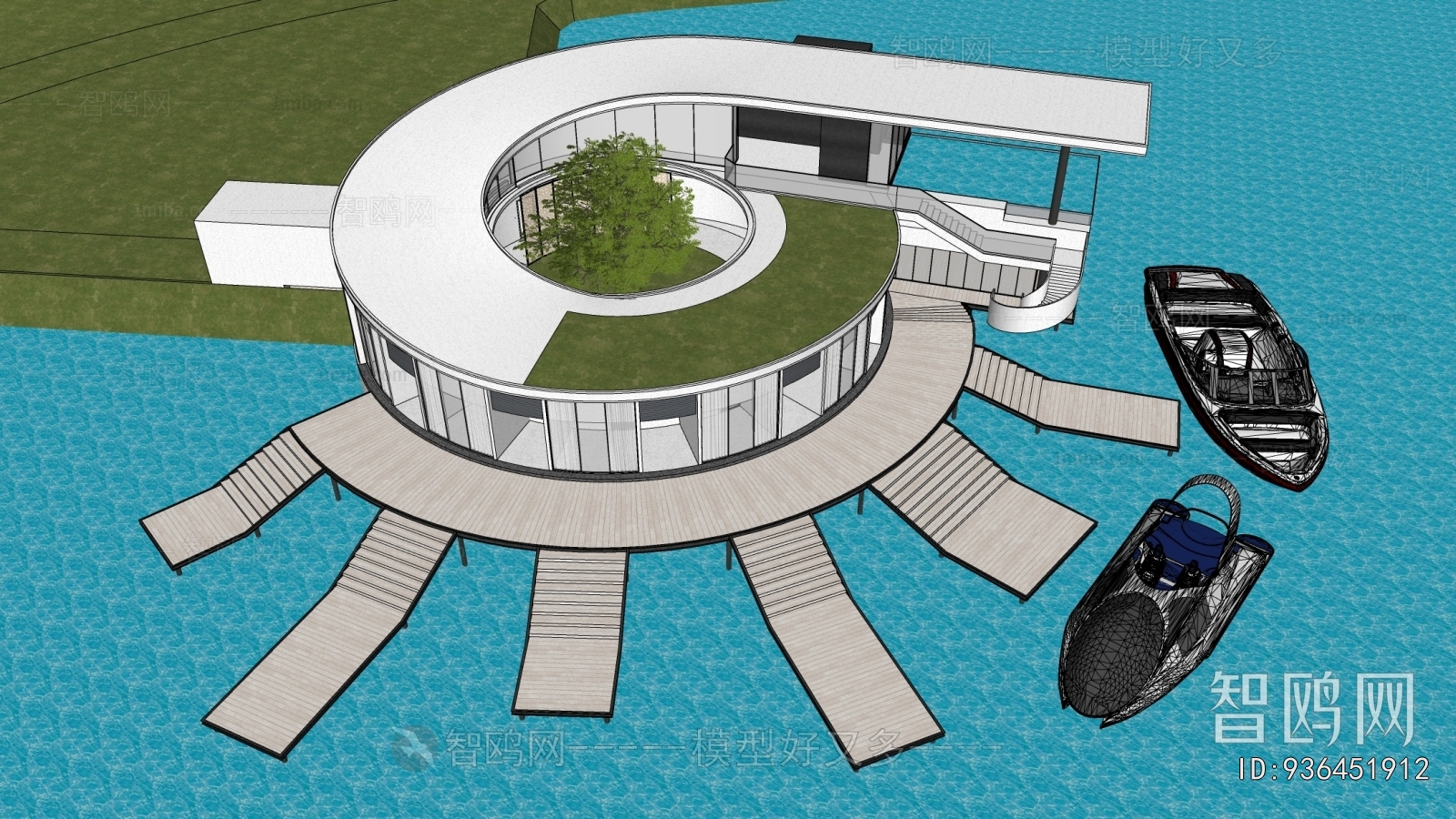 Modern Building Appearance