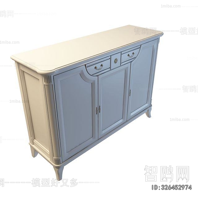 European Style Side Cabinet